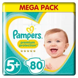 Pampers - Premium Protection - Mega pak - 5+ Pampers - Premium Protection - Mega pak - 5+