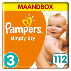 Pampers - Simply Dry - Maandbox - 3