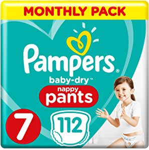 Pampers - Baby-Dry Pants - Maandbox + - 7 Pampers - Baby-Dry Pants - Maandbox + - 7