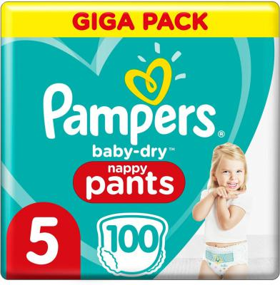 Pampers - Baby-Dry Pants - Jumbo pak+ - maat 5 Pampers - Baby-Dry Pants - Jumbo pak+ - maat 5