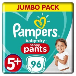 Pampers - Baby-Dry Pants - Jumbo pak+ - maat 5+