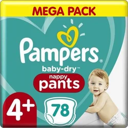 Pampers - Baby dry pants - mega pak - 4+