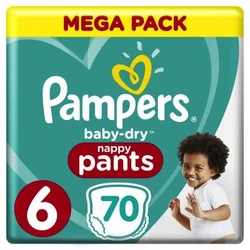 Pampers - Baby Dry Pants - Mega pak - 6 Pampers - Baby Dry Pants - Mega pak - 6