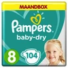 Pampers - Baby-Dry - Maandbox + - Maat 8