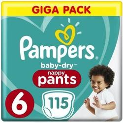 Pampers - Baby Dry Pants - Jumbo+ pak - maat 6 Pampers - Baby Dry Pants - Jumbo+ pak - maat 6