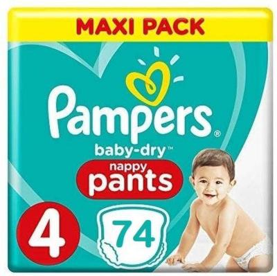 Pampers - Baby Dry Pants - Maxi pak - 4 Pampers - Baby Dry Pants - Maxi pak - 4