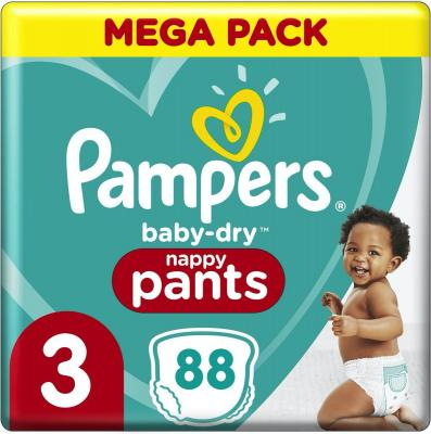 Pampers - Baby Dry Pants - Mega+ pak - 3 Pampers - Baby Dry Pants - Mega+ pak - 3