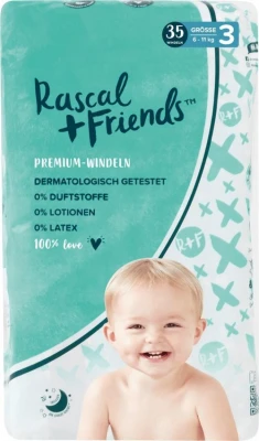 Rascal + Friends Premium- keysize maat 3