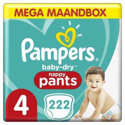 Pampers - Baby-Dry Pants - mega maandbox - maat 4 Pampers - Baby-Dry Pants - mega maandbox - maat 4