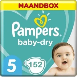 Pampers - Baby-Dry - Maandbox + - Maat 5