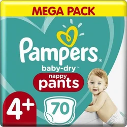 Pampers - Baby-Dry Pants - Mega+ pak - Maat 4+