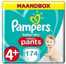 Pampers - Baby-Dry Pants - Maandbox+ - Maat 4+ - 174