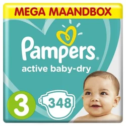 Pampers -Active  Baby-Dry - Mega Maandbox - 3
