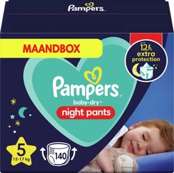 Pampers Baby Dry Night Pants 5 140 stuks