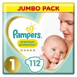 Pampers - Premium Protection - Jumbo+ pak - 1