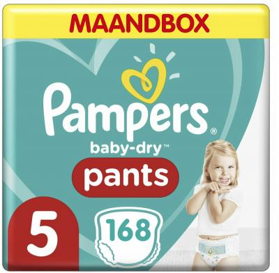 Pampers - Baby-Dry Pants - Maandbox + - Maat 5 Pampers - Baby-Dry Pants - Maandbox + - Maat 5