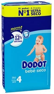 Dodot Bebe seco big pack maat 4 62 stuks