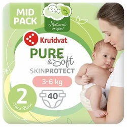 kruidvat pure soft maat 2 40 stuks kruidvat pure soft maat 2 40 stuks