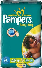 pampers baby dry 45 stuks