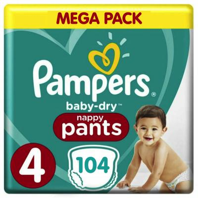 Pampers Baby-Dry Pants - Mega+ pak - 4 Pampers Baby-Dry Pants - Mega+ pak - 4