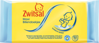 Zwitsal Maxi billendoekjes (1 x 52) Zwitsal Maxi billendoekjes (1 x 52)