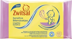 Zwitsal Sensitive billendoekjes (1 x 63)