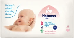 Natusan First Touch Sensitive Babydoekjes (1x64)
