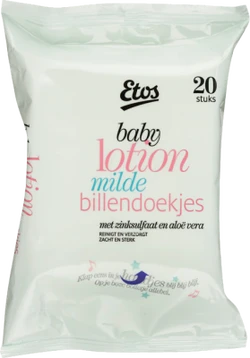 Etos Milde Lotion Billendoekjes Mini (1x20)