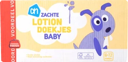 AH Baby Lotiondoekjes 6-pak (6x72)