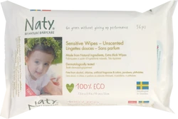 Naty Gevoelige Babydoekjes Geurvrij (1x56) Naty Gevoelige Babydoekjes Geurvrij (1x56)