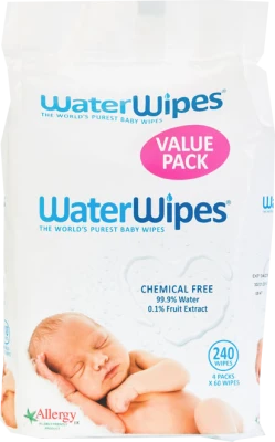 WaterWipes Babydoekjes (4x60)