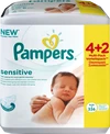 Pampers Sensitive Babydoekjes 6-pak (6x56)