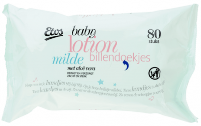 Etos Milde Lotion Billendoekjes (1x80)