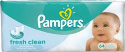 Pampers Fresh Clean Babydoekjes (1x64) Pampers Fresh Clean Babydoekjes (1x64)