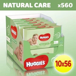 Huggies Natural Care babydoekjes 10-pak (10x56)