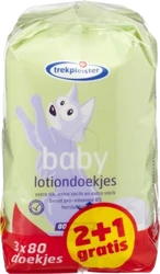 Trekpleister Baby Lotiondoekjes 3-pak met 240 babydoekjes