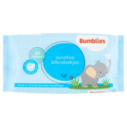 Bumblies Sensitive billendoekjes (1x63) Bumblies Sensitive billendoekjes (1x63)