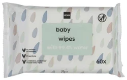 HEMA Babydoekjes Mild 6-pak (6 x 60)