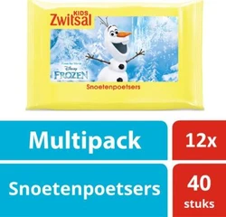 Zwitsal Snoetenpoetsers 12-pak (12x40) Zwitsal Snoetenpoetsers 12-pak (12x40)
