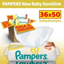Pampers New Baby Sensitive Babydoekjes 36-pak (36x50)