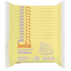 Zwitsal Gevoelig Huidje Billendoekjes 12-pak (12x50) Zwitsal Gevoelig Huidje Billendoekjes 12-pak (12x50)