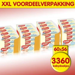 Huggies Pure Babydoekjes 60-pak (60x56)