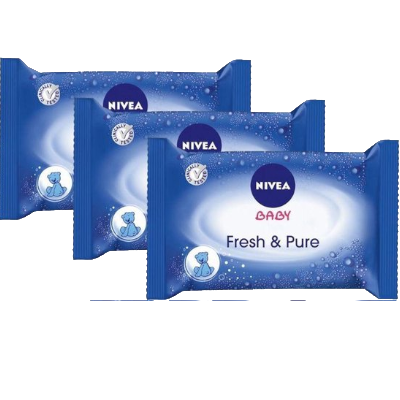 Niveau fresh and pure billendoekjes 3 pak Niveau fresh and pure billendoekjes 3 pak