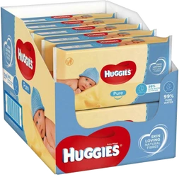Huggies Pure babydoekjes 10-pak (10x70)