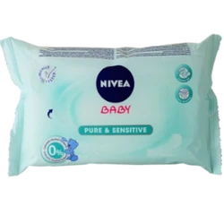 Nivea Pure & Sensitive Billendoekjes 1-pak (1x63)