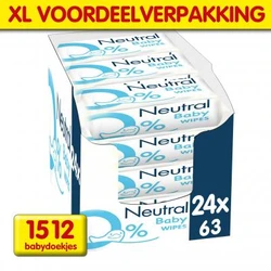 Neutral Babydoekjes 24-pak (24x63)