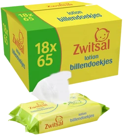 Zwitsal lotion billendoekjes 18x65