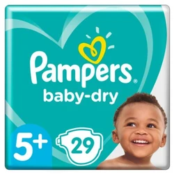 Pampers Baby-Dry maat 5+ 29 luiers