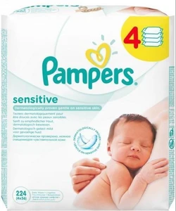 Pampers Babydoekjes - Sensitive Protect - 4 x 56 stuks