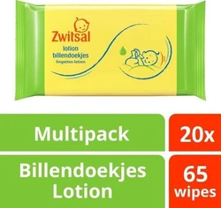 Zwitsal Billendoekjes Lotion - 1300 doekjes Zwitsal Billendoekjes Lotion - 1300 doekjes (20x65 stuks)